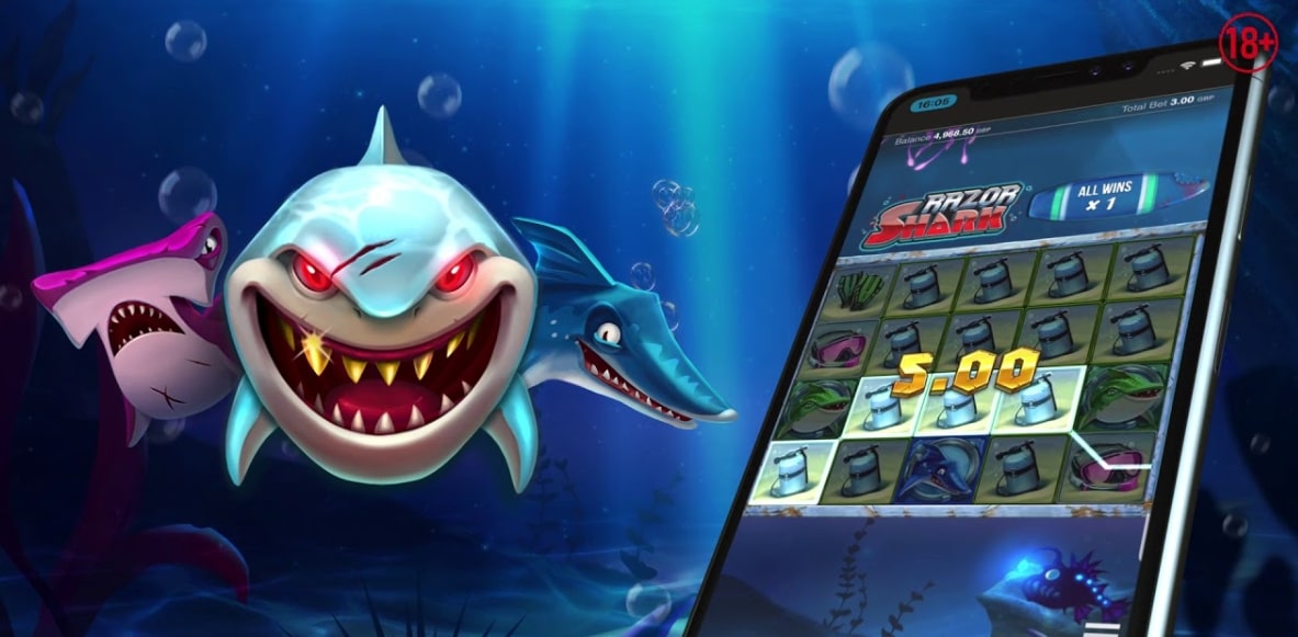 Jogue Razor Shark Gratuitamente em Modo Demo e Avaliação do Jogo