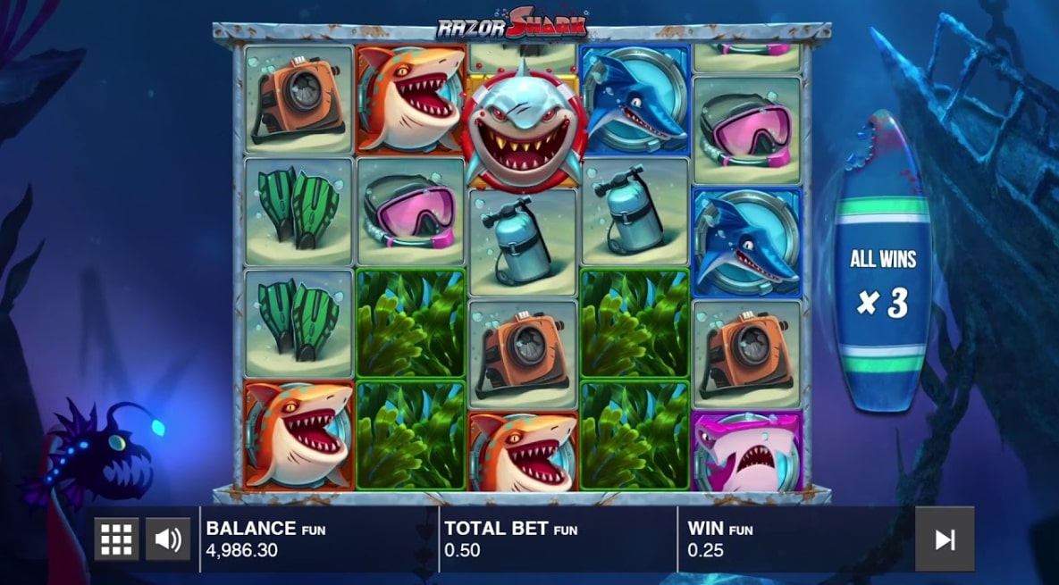 Razor Shark max win